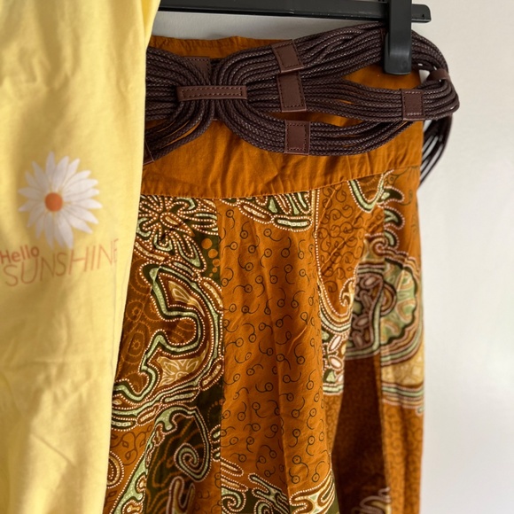 Shirt + Skirt + Belt set - Picture 4 of 8